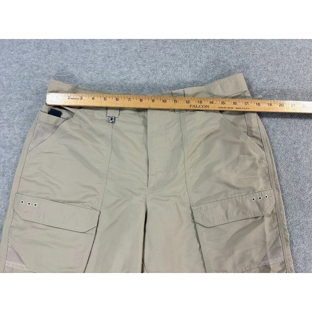 NWT Columbia Cargo Hiking Travel Shorts (Men's 36) Tan - 10